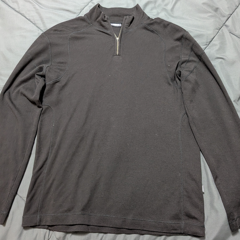 Mexx Black Zip Up Sweater Classic Knit